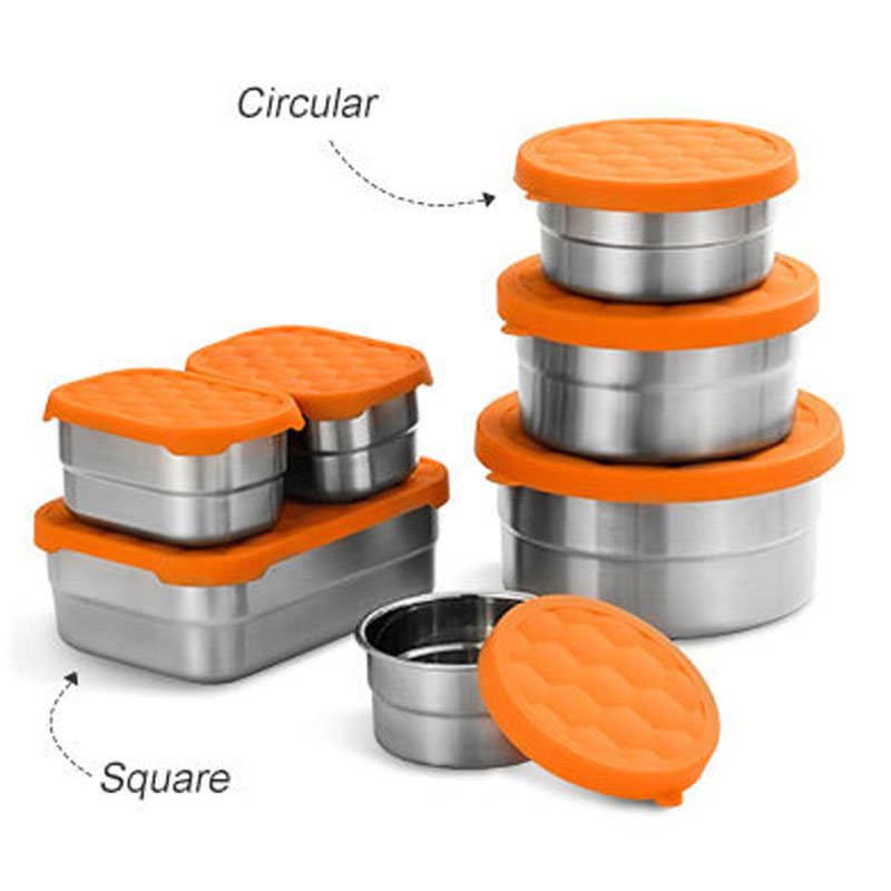 Food Storage Hot - 304 Stainless Steel Fresh-keeping Box Refrigerator