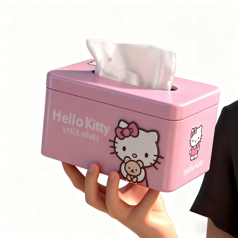 Food Storage In Room - New Hello Kitty Creative Cute Tissue