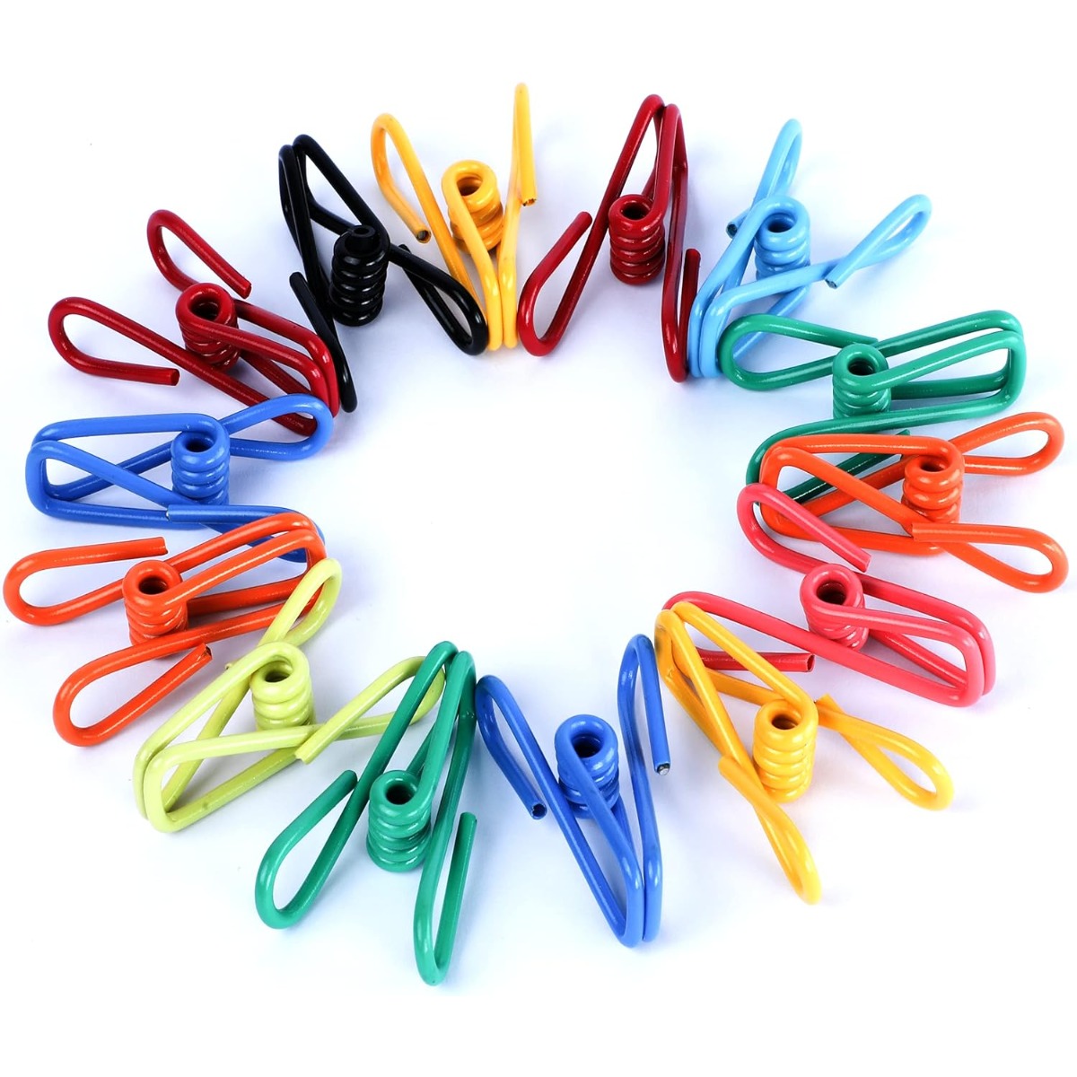 Food Storage For Long Term - 20 Pcs Colorful PVC Coated Bag