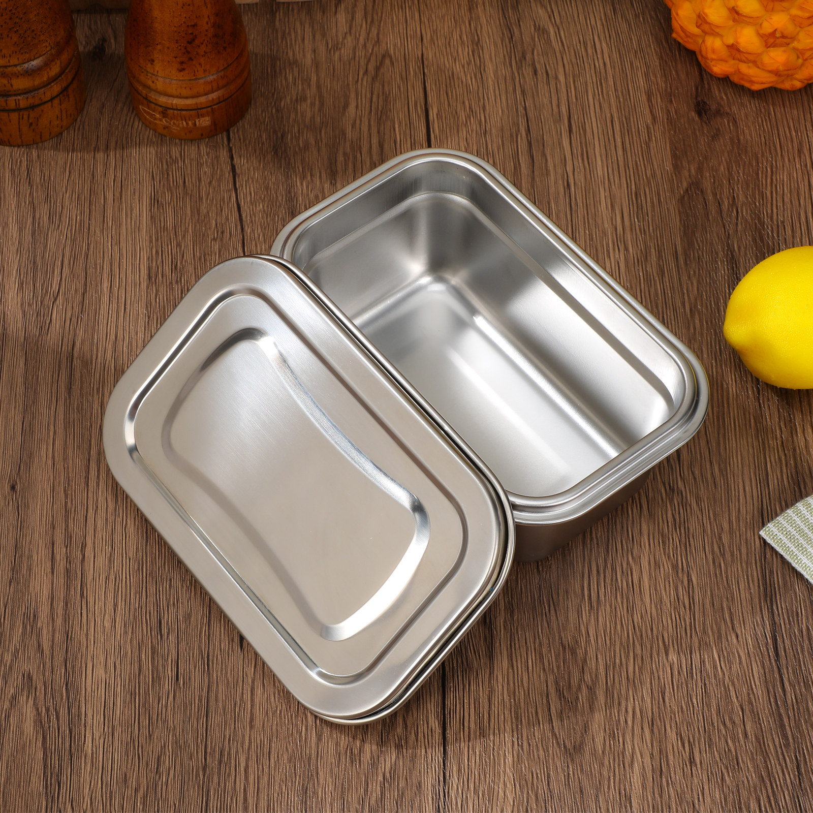 Food Storage For Long Term - Premium Ice Cream Container Heavy-Duty Sealed