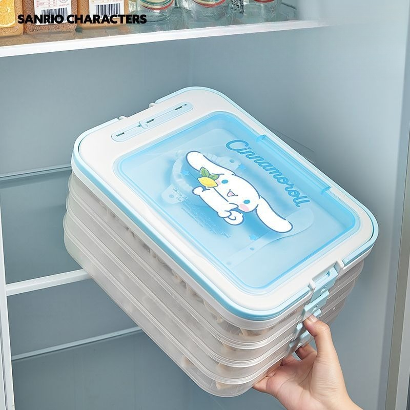 Xxl Food Storage Container - Anime Cartoon Kawaii Sanrio Melody Dumplings