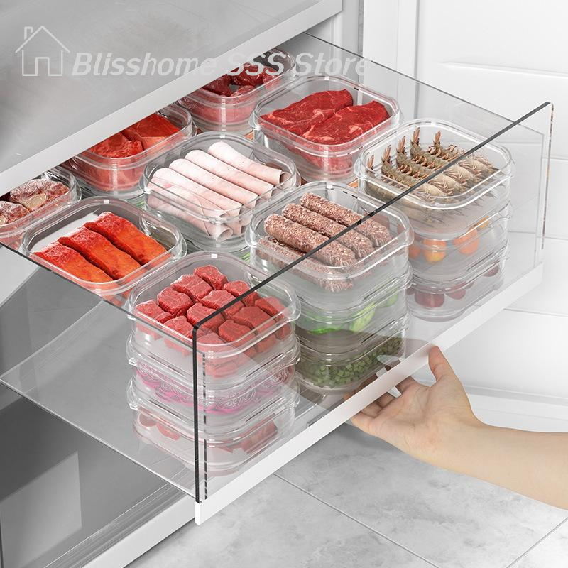 Food Storage Refrigerator - 【S】5/10PCS Freeze Meat Preservation Box Refrigerator