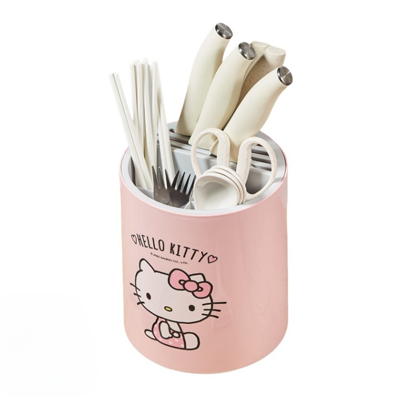 Food Storage In Room - Cartoon Hello kittykuromiCinnamoroll rotary knife holder