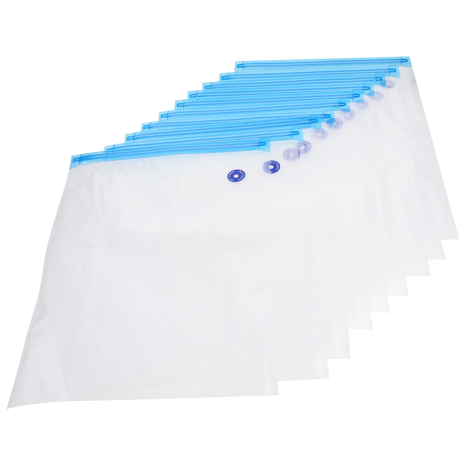 Food Storage For Long Term - 10Pcs Vacuum Sealer Bags Reusable Food