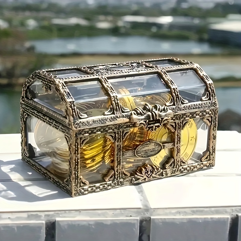 1pc Pirate Treasure Chest, Jew - Xmas Food Storage Containers incelemesi ve fiyatı