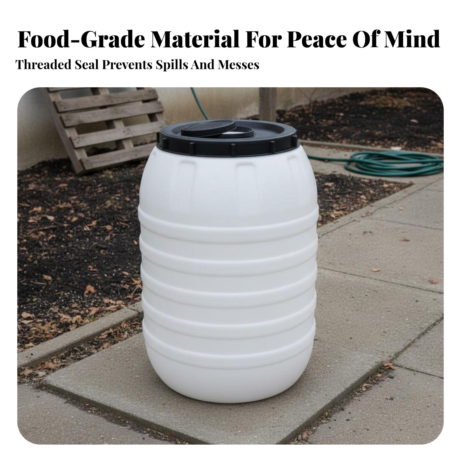 Food Grade Plastic Barrel Airt - Food Storage Usa incelemesi ve fiyatı