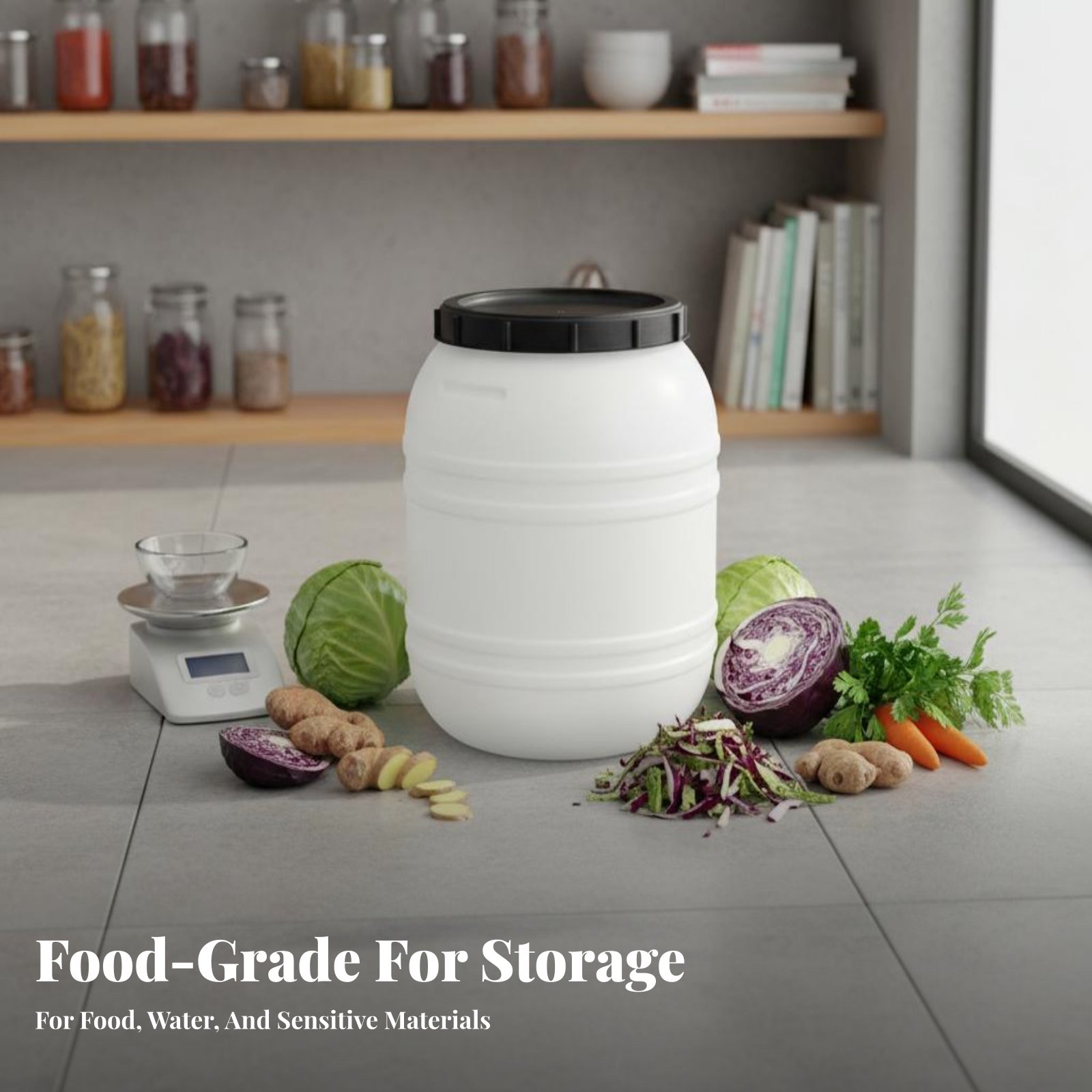 Food Grade Plastic Barrel Airt - Food Storage Usa incelemesi ve fiyatı