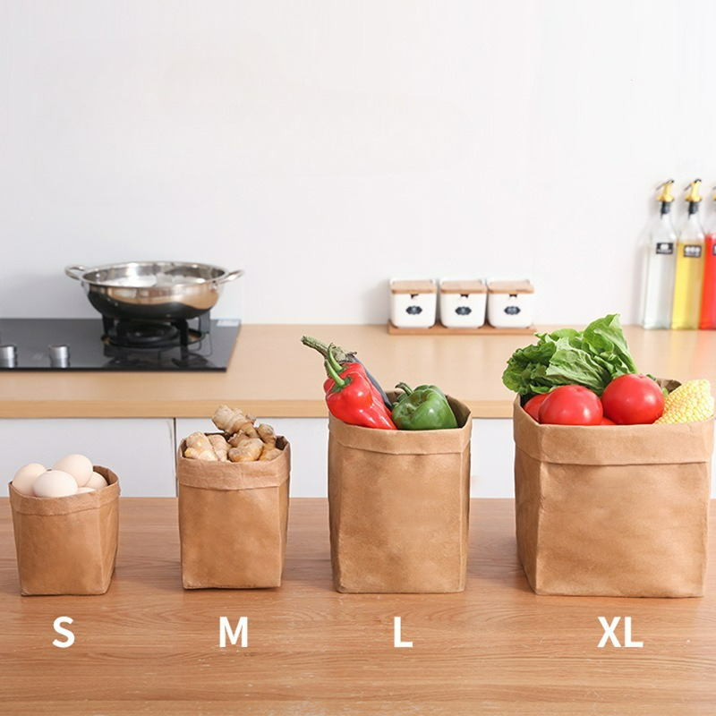 Kraft Paper Bag Washable Paper - Food Storage Plant incelemesi ve fiyatı