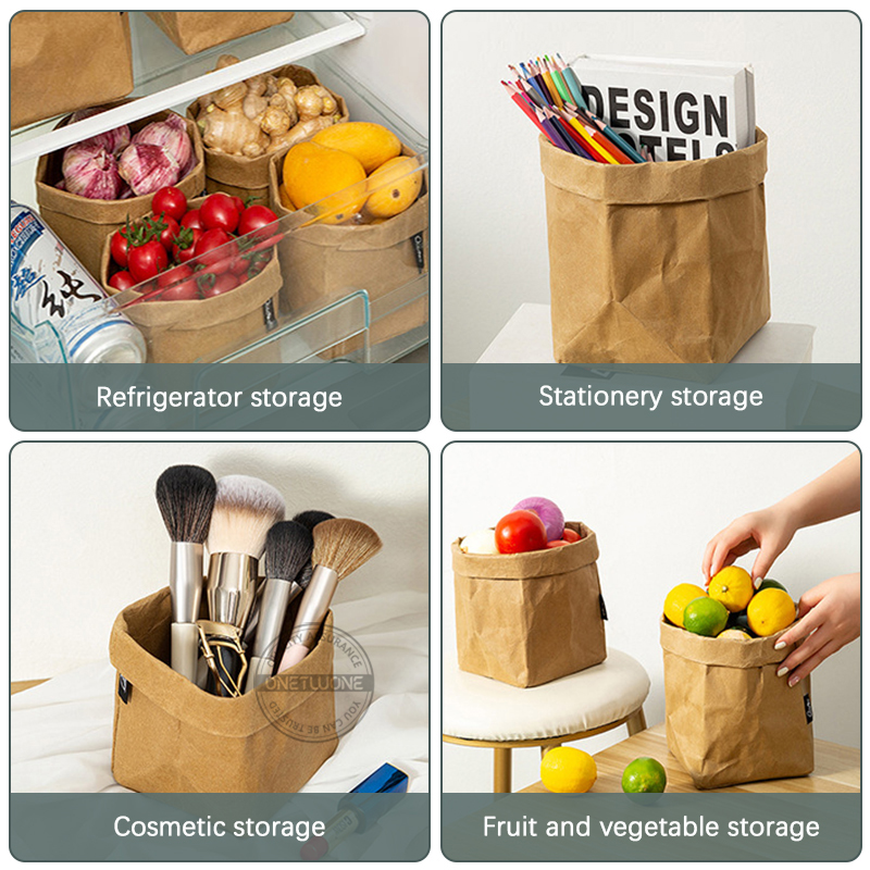 Kraft Paper Bag Washable Paper - Food Storage Plant incelemesi ve fiyatı