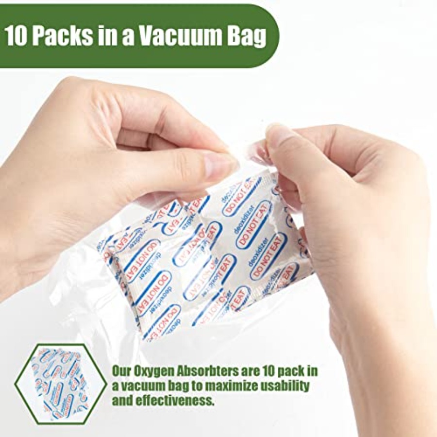 110 Packs 100CC Food Grade Oxy - Food Storage Oxygen Absorbers incelemesi ve fiyatı