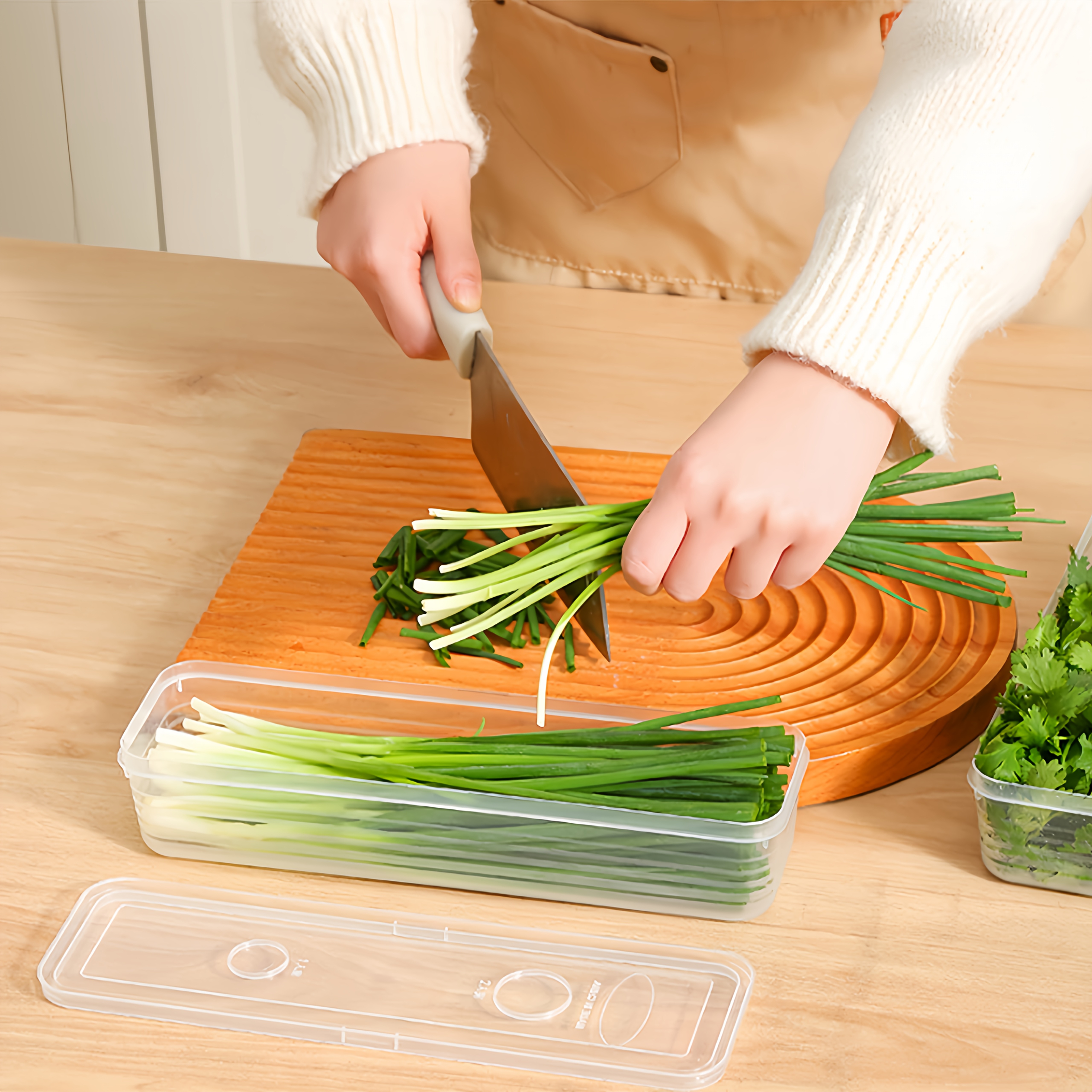 2/4/6pcs Food Vegetable Storag - Food Storage Refrigerator incelemesi ve fiyatı