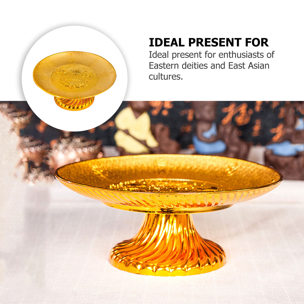 1pc Buddhist Fruit Tray Temple - Food Storage Bowls incelemesi ve fiyatı