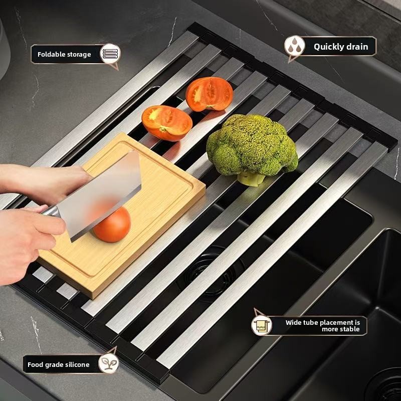 42X32 5cm Stainless Steel Sink - Food Storage Organiser incelemesi ve fiyatı