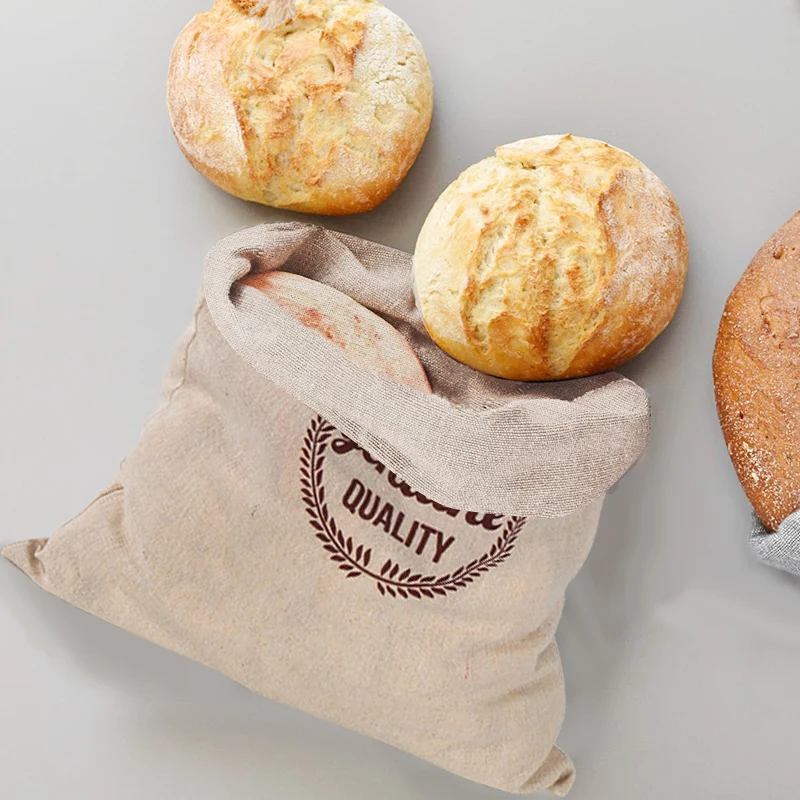 Linen Bread Bag Reusable Bags  - Food Storage Plant incelemesi ve fiyatı