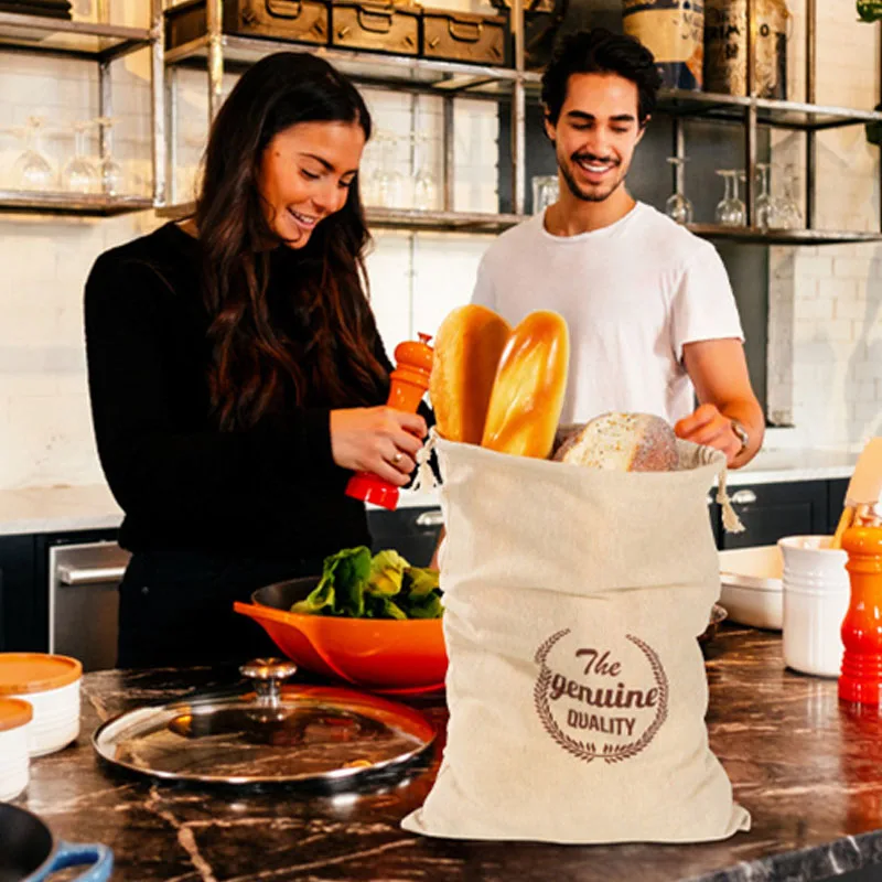 Linen Bread Bag Reusable Bags  - Food Storage Plant incelemesi ve fiyatı