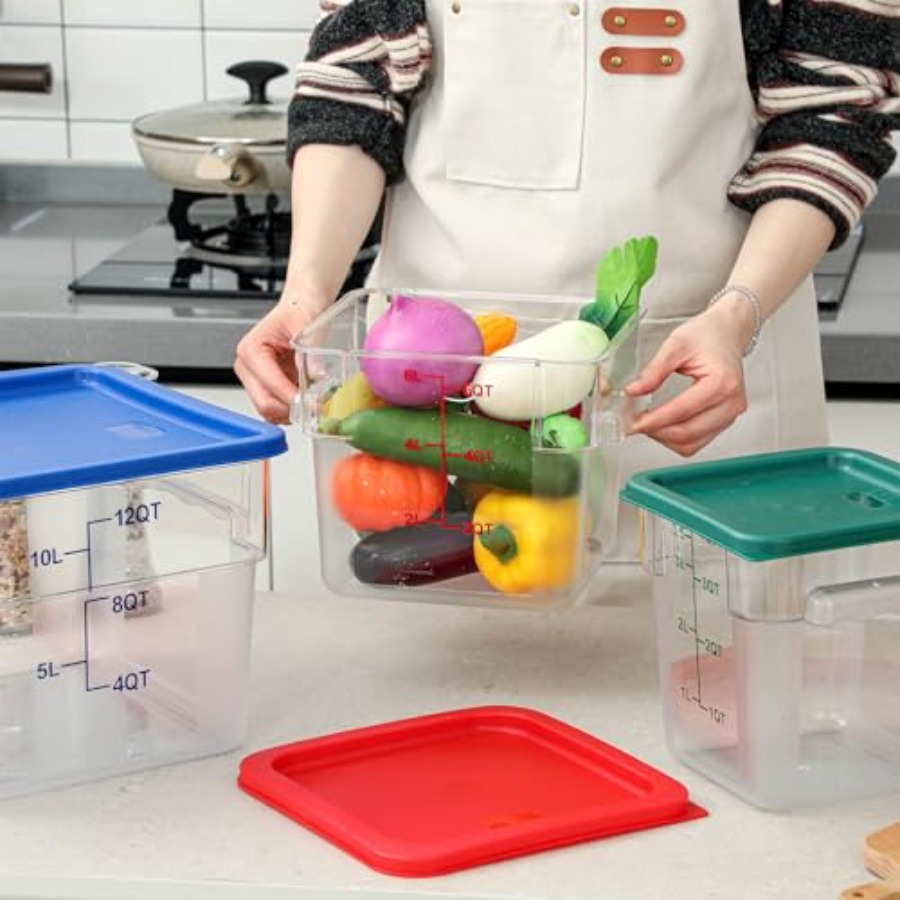 8 Set Square Food Storage Cont - Food Storage 4 Quart incelemesi ve fiyatı