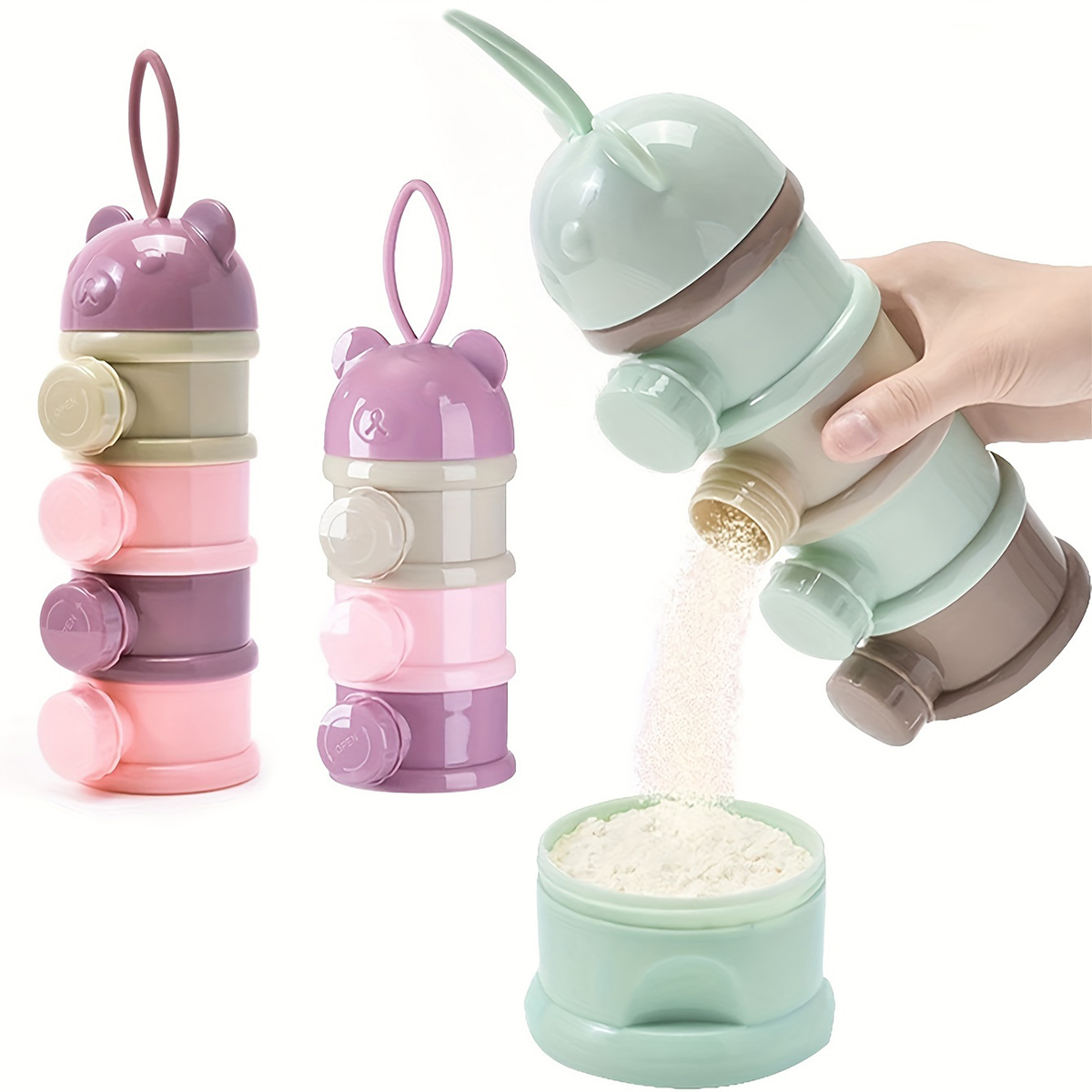 Large Capacity Baby Milk Powde - Xxl Food Storage Container incelemesi ve fiyatı