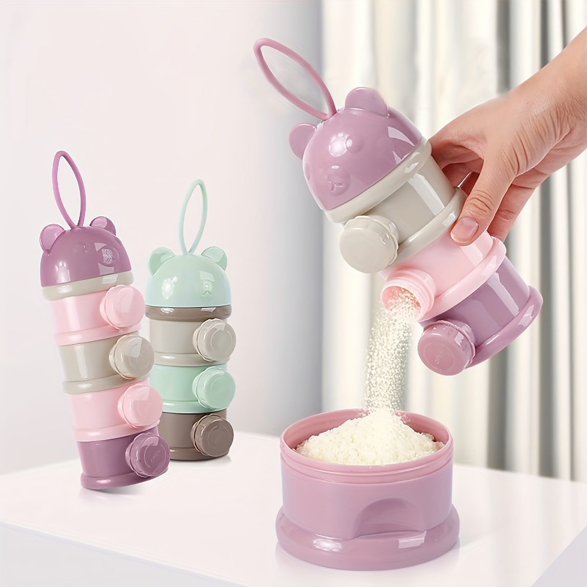 Large Capacity Baby Milk Powde - Xxl Food Storage Container incelemesi ve fiyatı