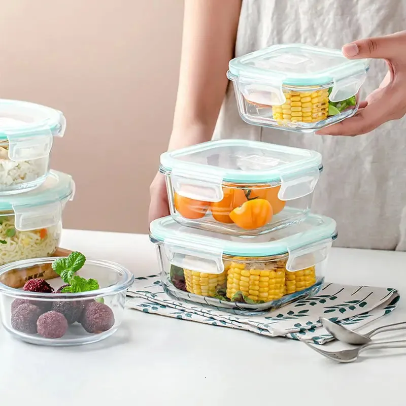 18Pcs Glass Food Storage Conta - Glass Food Storage Xl incelemesi ve fiyatı