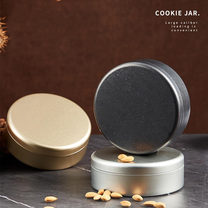 Christmas Round Candy Iron Box - Xmas Food Storage Containers incelemesi ve fiyatı