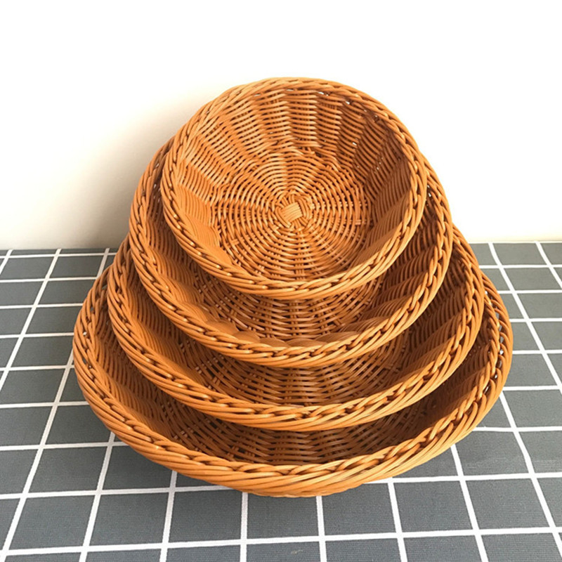 Rattan Wicker Woven Serving Ba - Food Storage Plant incelemesi ve fiyatı