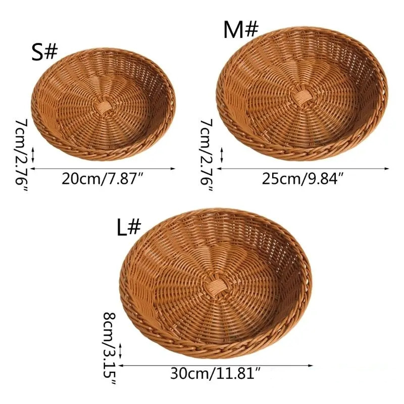 Rattan Wicker Woven Serving Ba - Food Storage Plant incelemesi ve fiyatı