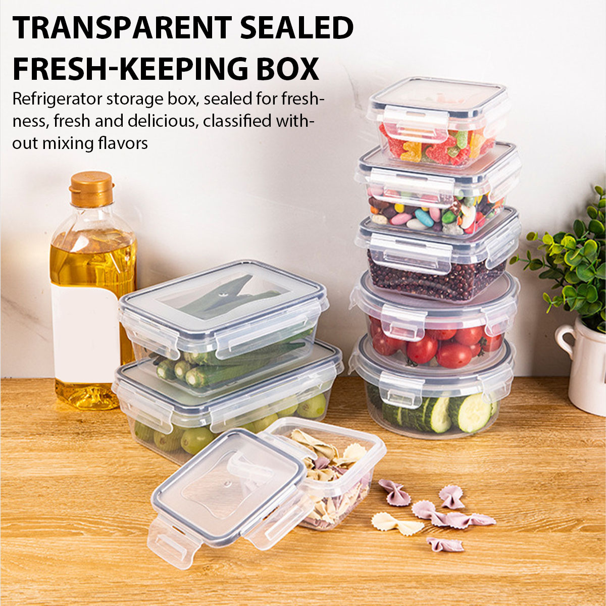 24Pcs/set Food Storage Box Set - Food Storage Organiser incelemesi ve fiyatı