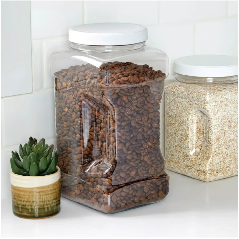 4-Quart Clear Plastic Canister - Food Storage 4 Quart incelemesi ve fiyatı