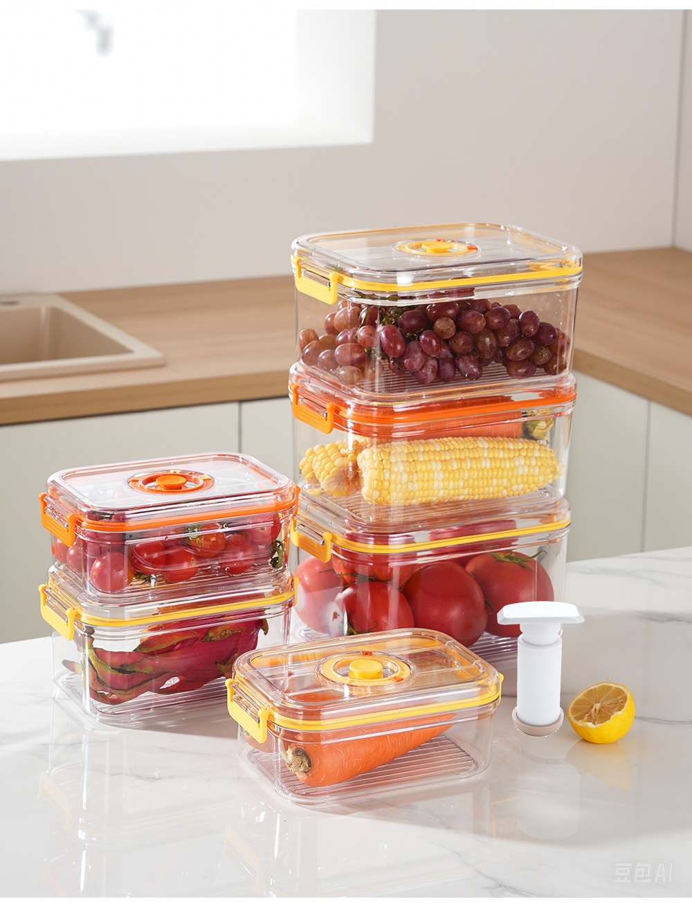 Vacuum Fresh-keeping Box Refri - Food Storage Refrigerator incelemesi ve fiyatı