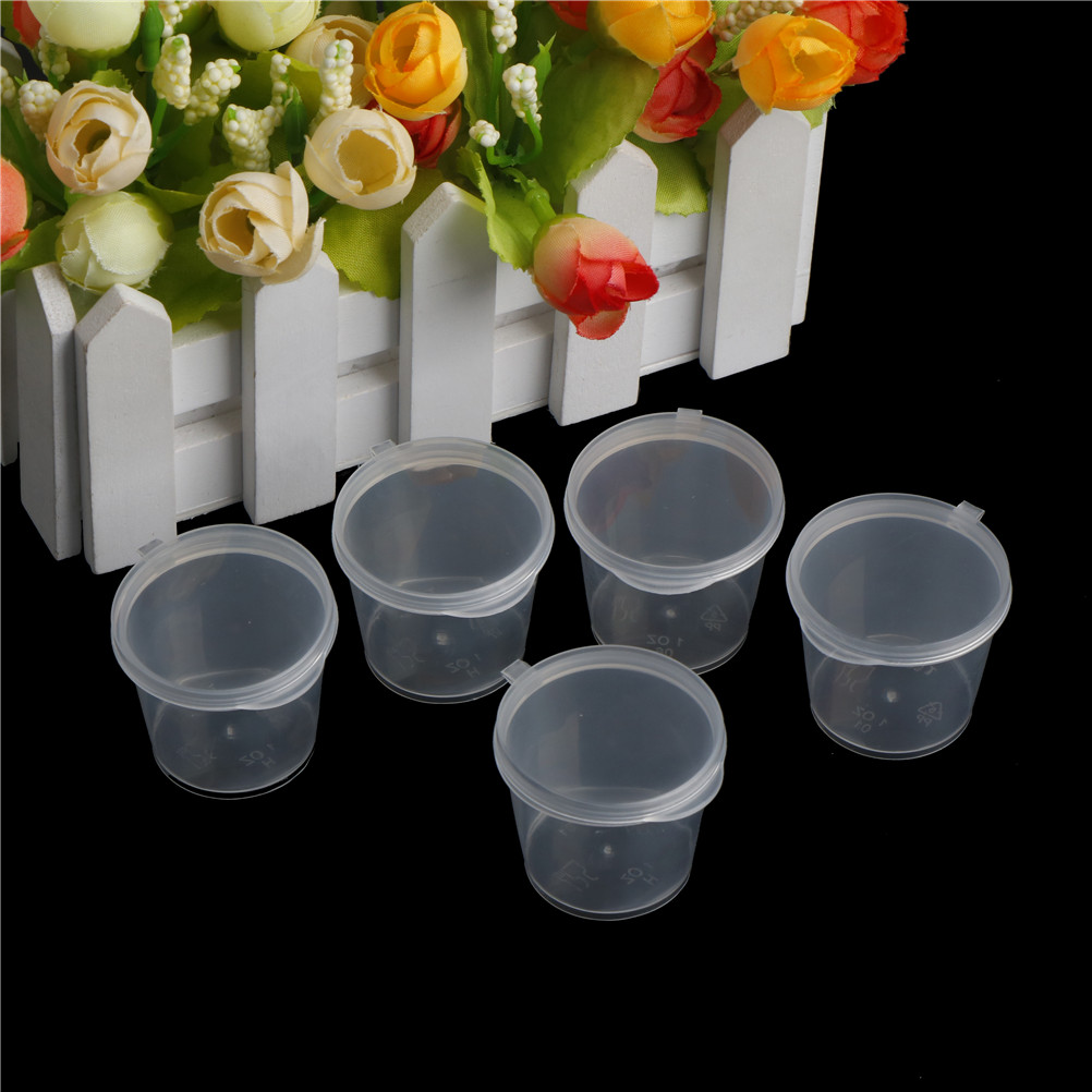 Hot 100Pcs Small Plastic Dispo - Food Storage Hot Box incelemesi ve fiyatı