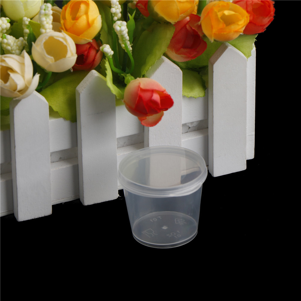 Hot 100Pcs Small Plastic Dispo - Food Storage Hot Box incelemesi ve fiyatı