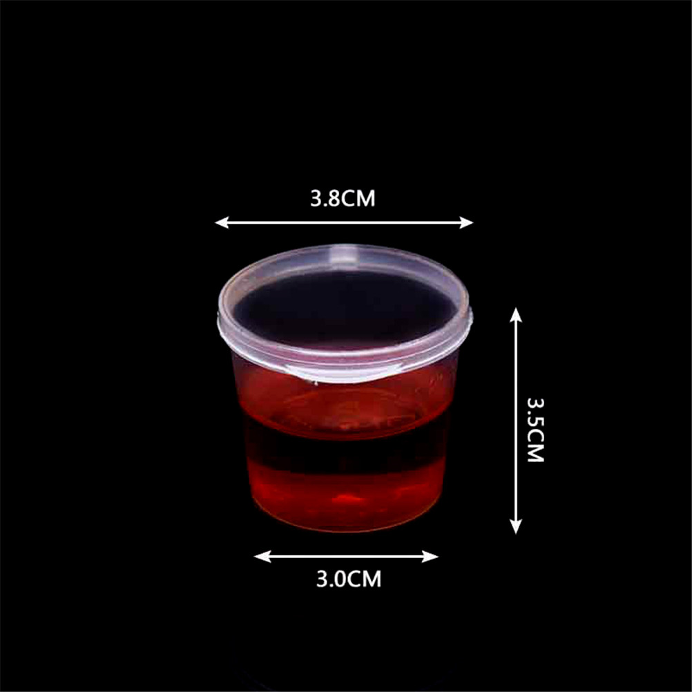 Hot 100Pcs Small Plastic Dispo - Food Storage Hot Box incelemesi ve fiyatı
