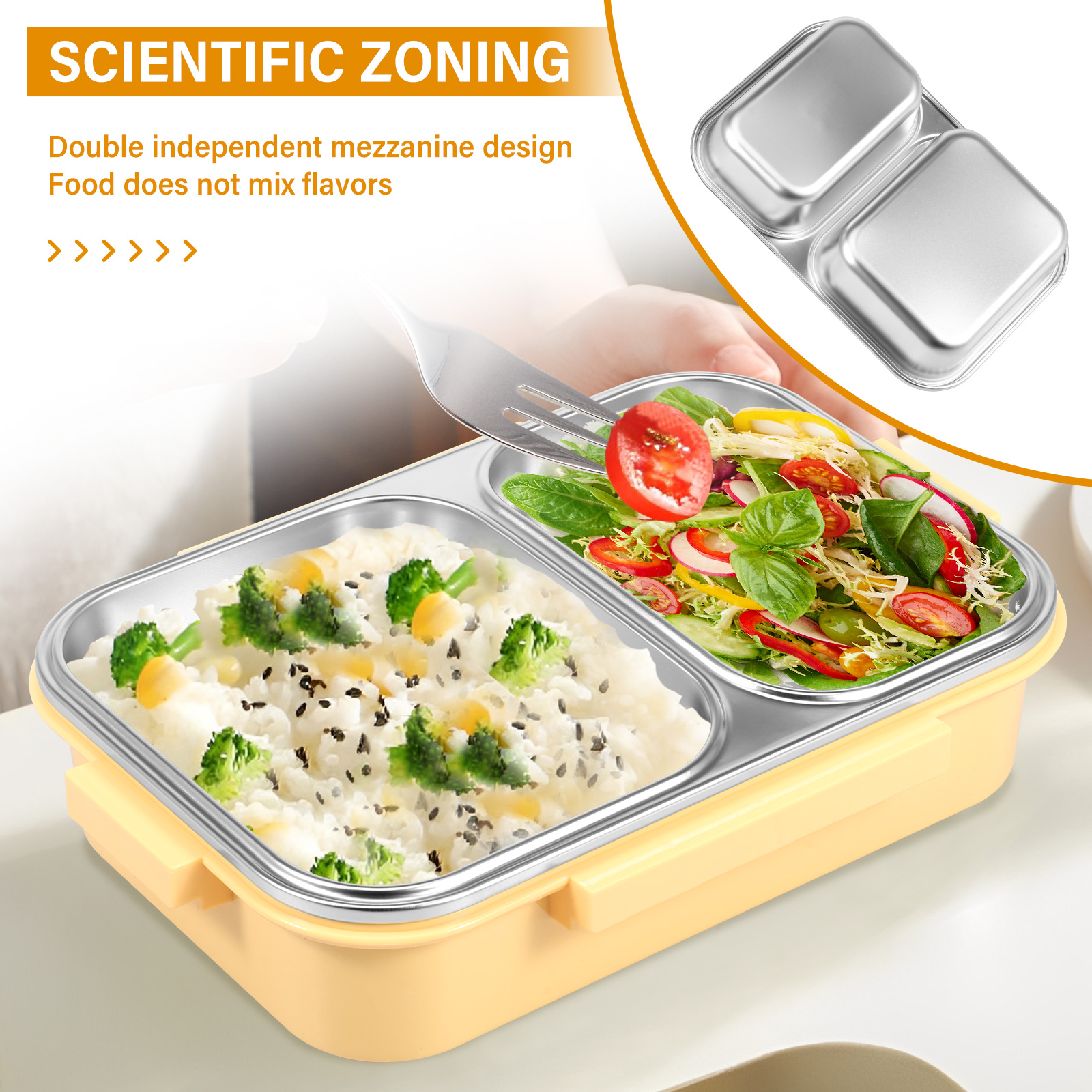 Bento Lunch Box Metal Food Box - Food Storage Camping incelemesi ve fiyatı