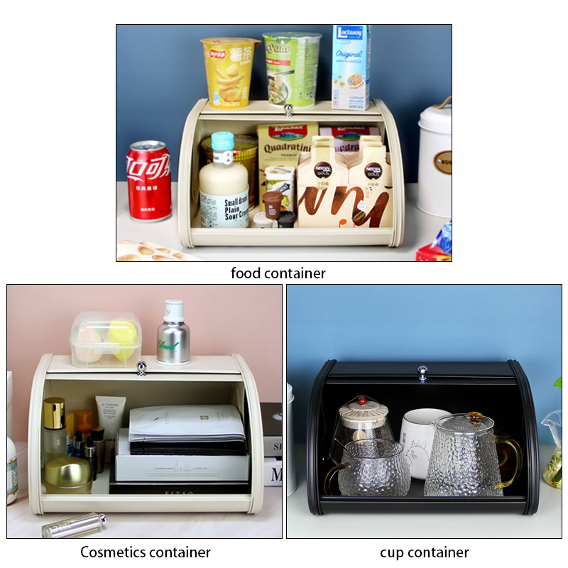 Metal Bread Box Black bread Bi - Xxl Food Storage Container incelemesi ve fiyatı
