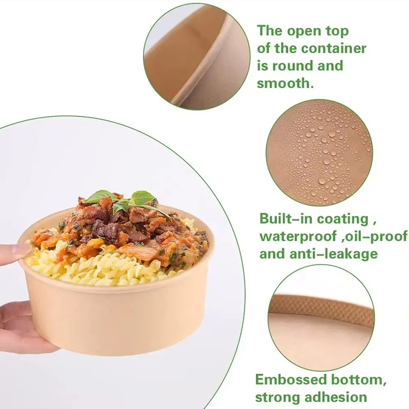 15pcs Kraft Paper Bowls, Fruit - Food Storage Hot Box incelemesi ve fiyatı