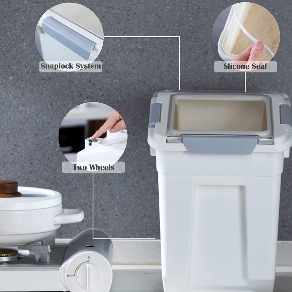 33 Liter / 50 lbs Rice Storage - Food Storage Usa incelemesi ve fiyatı
