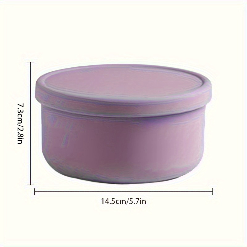1pcs silicone round rice bowl  - Food Storage Hot incelemesi ve fiyatı
