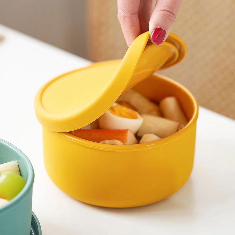 1pcs silicone round rice bowl  - Food Storage Hot incelemesi ve fiyatı