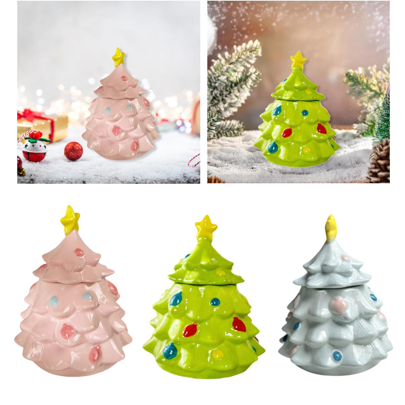 Christmas Tree Candy Jar Cute  - Xmas Food Storage Containers incelemesi ve fiyatı