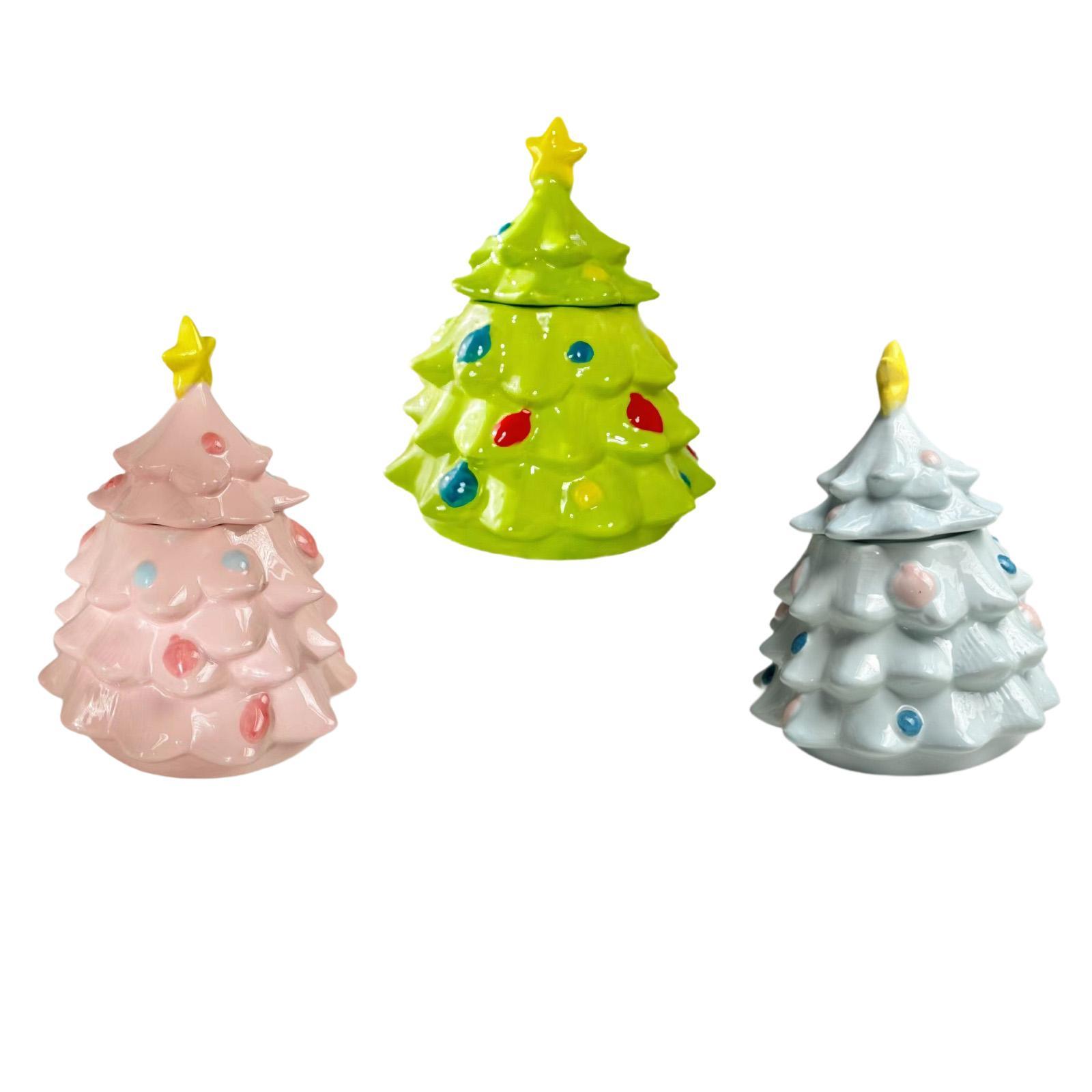 Christmas Tree Candy Jar Cute  - Xmas Food Storage Containers incelemesi ve fiyatı