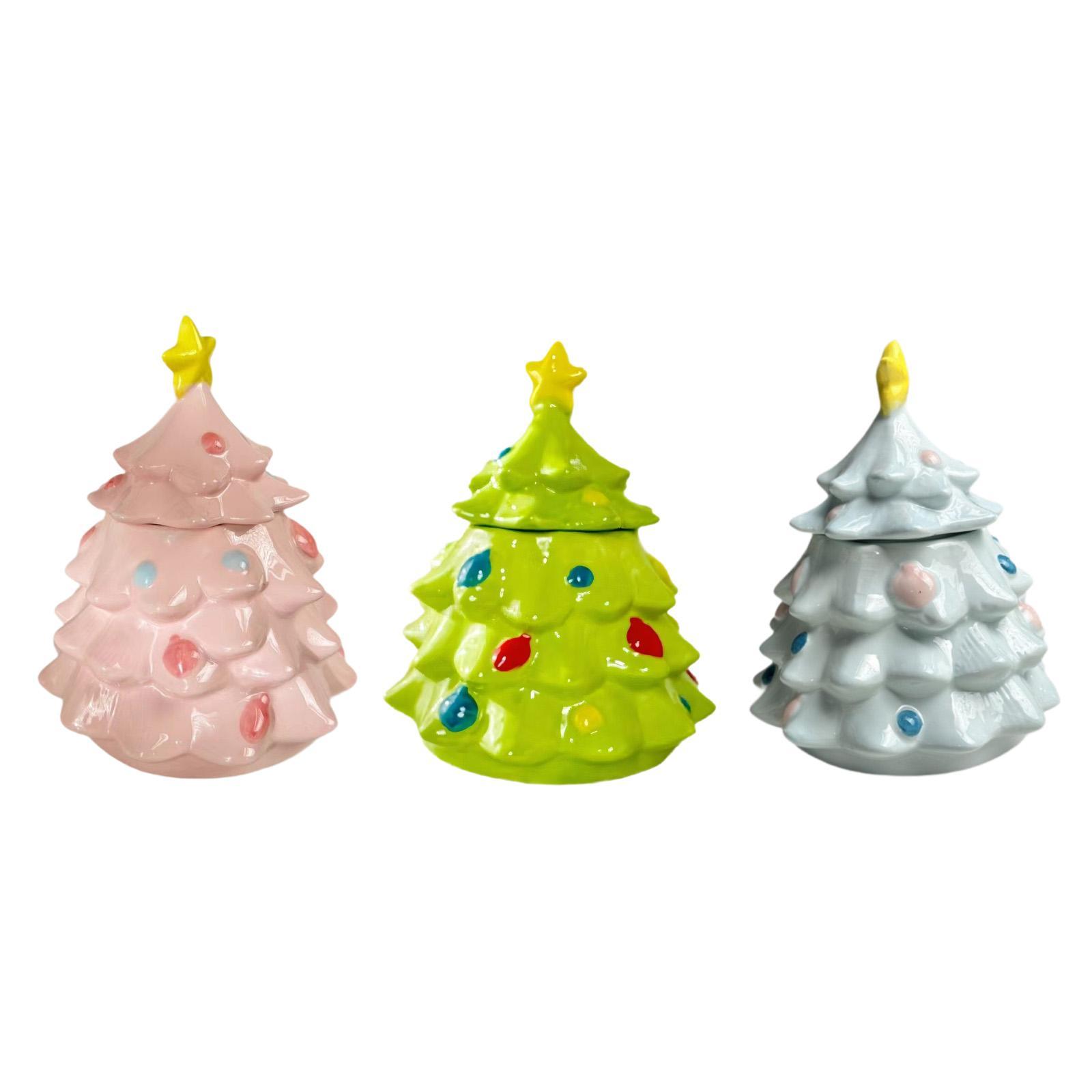 Christmas Tree Candy Jar Cute  - Xmas Food Storage Containers incelemesi ve fiyatı