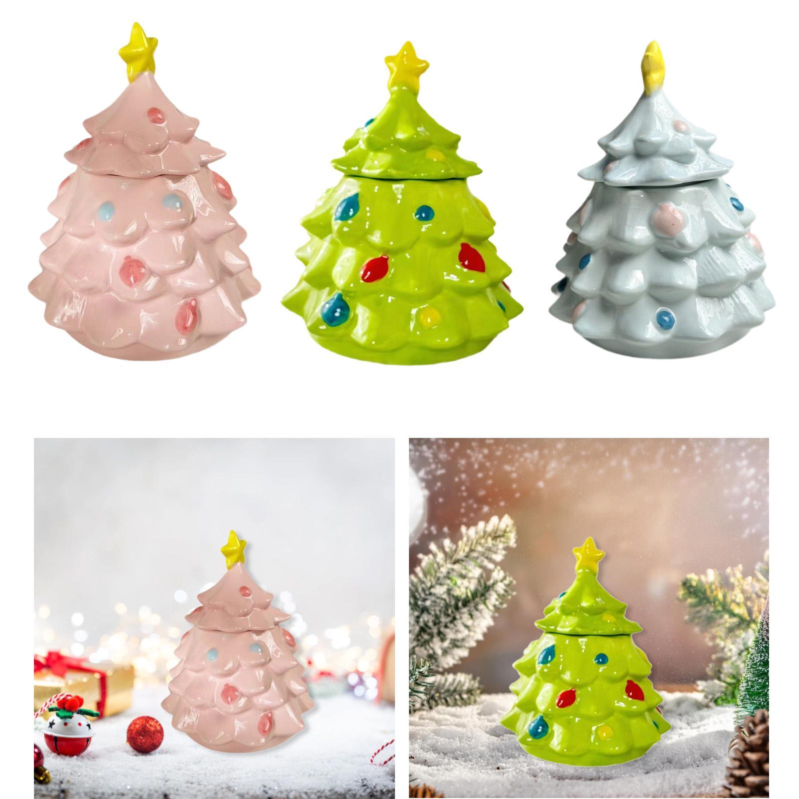 Christmas Tree Candy Jar Cute  - Xmas Food Storage Containers incelemesi ve fiyatı