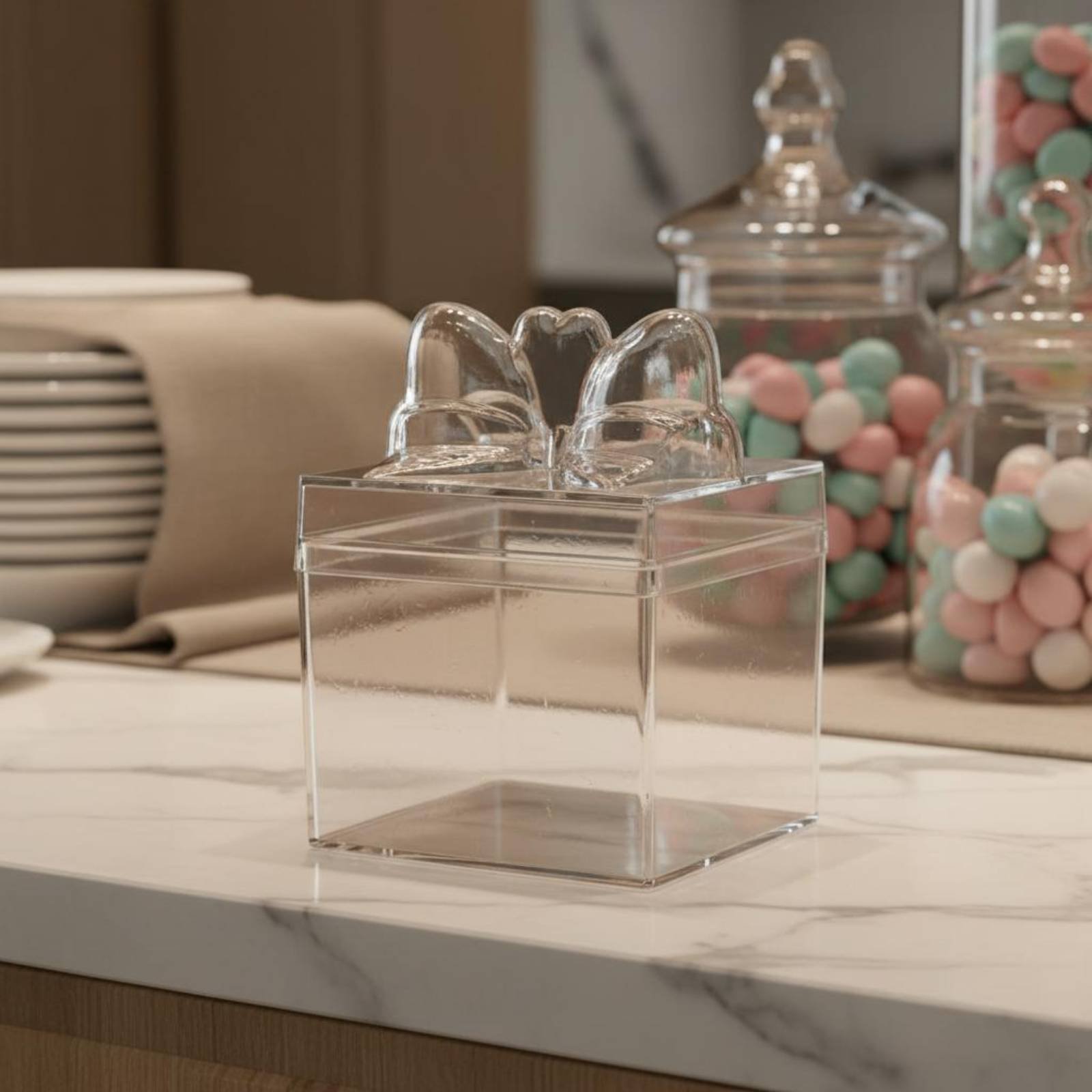 Clear Plastic Candy Box with R - Food Storage Usa incelemesi ve fiyatı