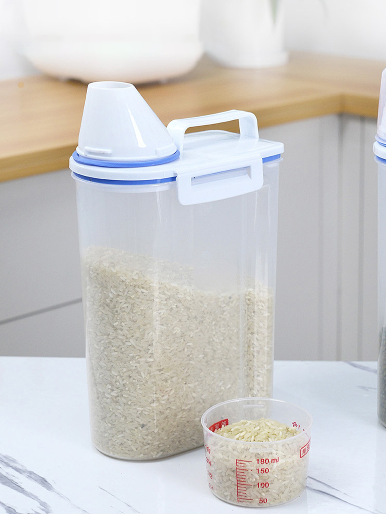 Large Capacity Plastic Rice Bu - Xxl Food Storage Container incelemesi ve fiyatı