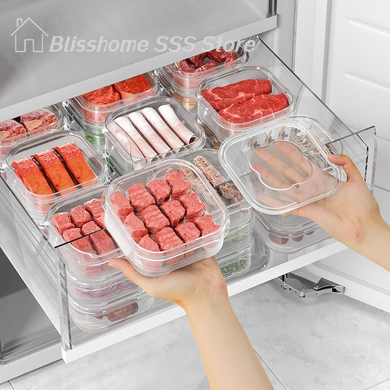 【S】5/10PCS Freeze Meat Preserv - Food Storage Refrigerator incelemesi ve fiyatı