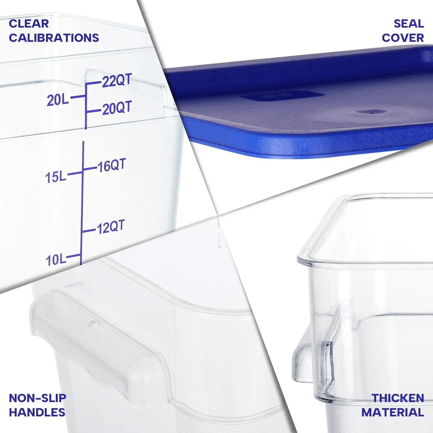 4 Pack Food Storage Containers - Food Storage 4 Quart incelemesi ve fiyatı
