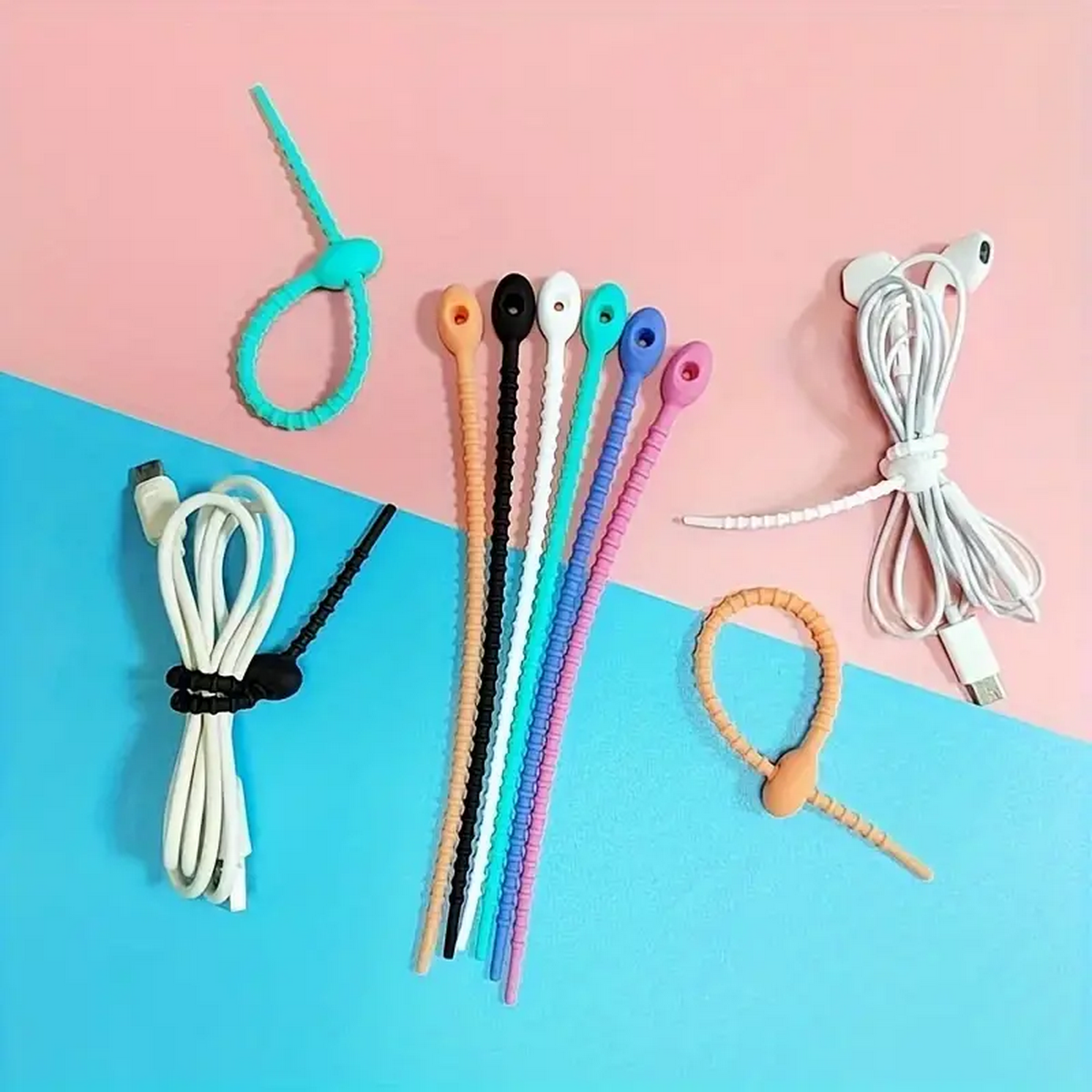 Silicone Reusable Cable Wire O - Food Storage Hot incelemesi ve fiyatı