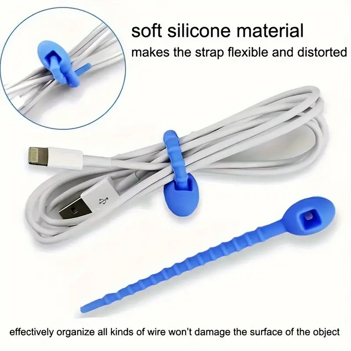 Silicone Reusable Cable Wire O - Food Storage Hot incelemesi ve fiyatı