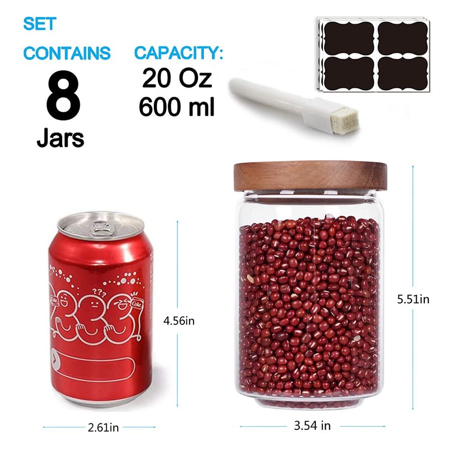 Stackable Kitchen Canisters Se - Food Storage Usa incelemesi ve fiyatı
