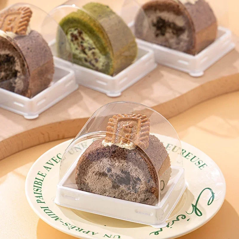 50pcs Mousse Cake Box With Lid - Xmas Food Storage Containers incelemesi ve fiyatı